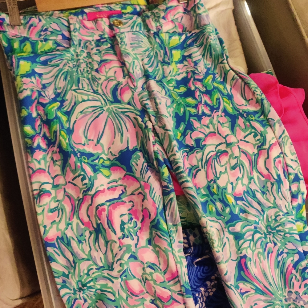 Bnwt Lilly Pulitzer Kelly knit pants